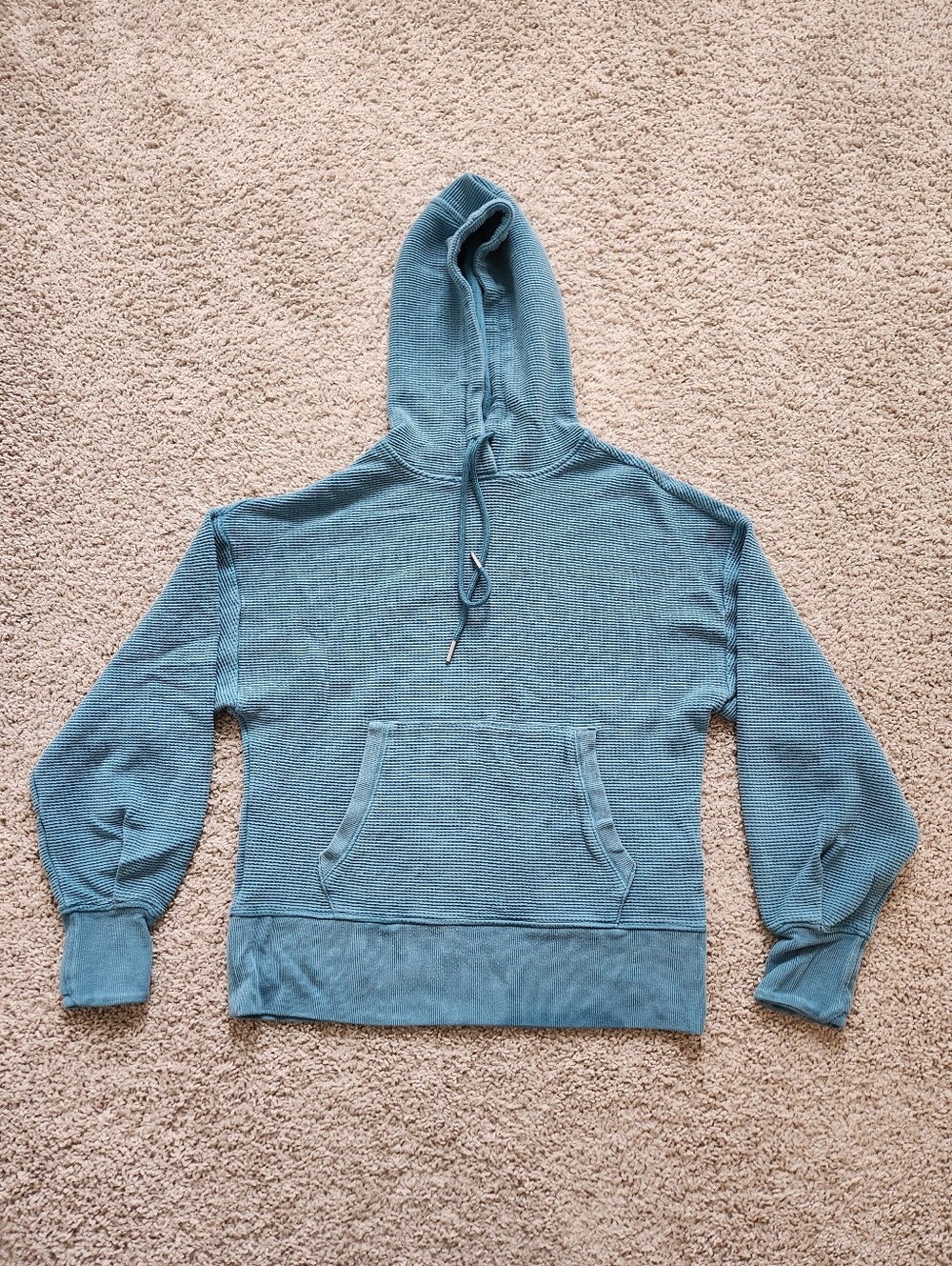 Athleta Balance Waffle Hoodie Sweatshirt Size Small - Picture 3 of 8